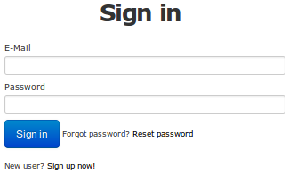 Sign in